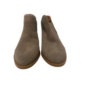 Lucky brand titanium oiled suede gray slip on size 7.5  new in box